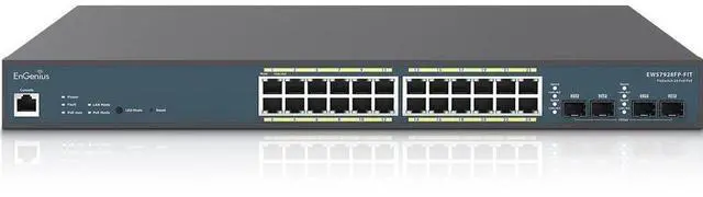 Main image of EnGenius Fit 410W PoE+ 24 Port Gigabit Switch EWS7928FP-FIT