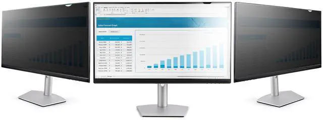 Alt view image 5 of 8 - StarTech.com 31.5-inch 16:9 Computer Monitor Privacy Screen, Anti-Glare Privacy Filter w/Blue Light Reduction, +/- 30° View Security Shield