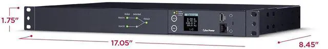 Alt view image 15 of 15 - METERED ATS PDU 20A