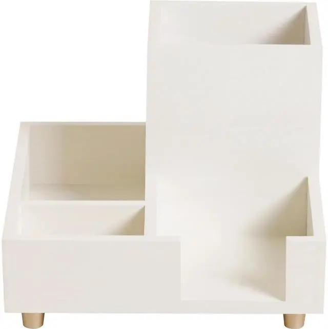 Alt view image 5 of 9 - Juliet Compartment Cup 6.25"w x 6.25"d x 4.75h" White 5217U0312