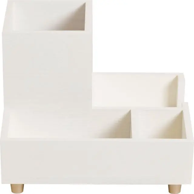 Alt view image 6 of 9 - Juliet Compartment Cup 6.25"w x 6.25"d x 4.75h" White 5217U0312