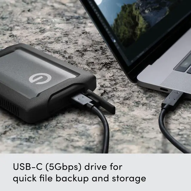 Alt view image 8 of 12 - SanDisk G-DRIVE ArmorATD 2 TB Portable Rugged Hard Drive SDPH81G002TGBA1D