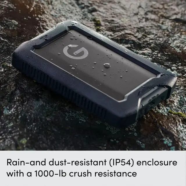 Alt view image 12 of 12 - SanDisk G-DRIVE ArmorATD 2 TB Portable Rugged Hard Drive SDPH81G002TGBA1D