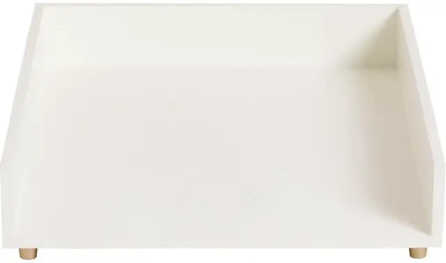 Alt view image 4 of 9 - Juliet Paper Tray 1 Section Holds 11" x 8.5" Files 10 x 12.25 x 2.5 White 3467U0312