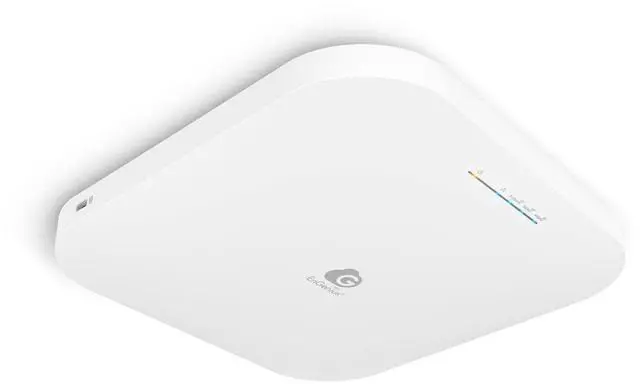 Alt view image 9 of 12 - EnGenius Cloud Managed ECW336 Wi-Fi 6E 4x4 Ceiling Mount Tri-Band Access Point