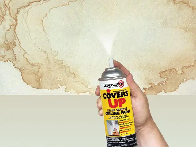Alt view image 10 of 10 - Rust-Oleum Ceiling Covers Up Paint/Primer Vertical Spray 13 oz. WE 3688