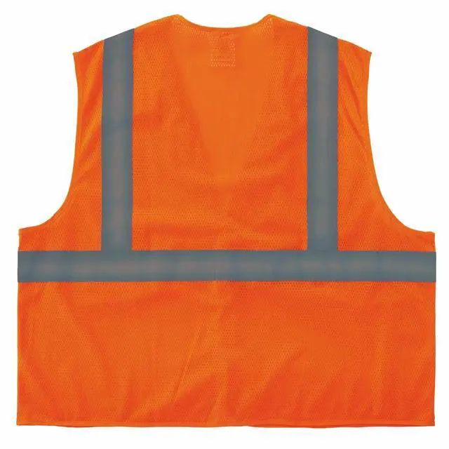 Alt view image 10 of 12 - 8205HL 4XL/5XL Orange Class 2 Super Econo Vest