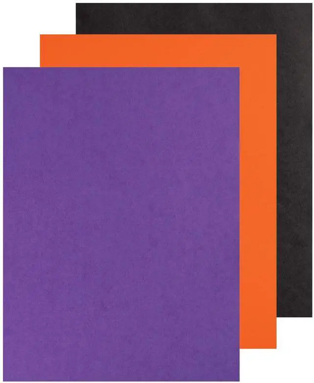 Alt view image 3 of 6 - Tru-Ray Construction Paper 70 lb Text Weight 9 x 12 Assorted Halloween Colors 150/Pack P6688