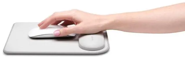 Alt view image 9 of 9 - KENSINGTON COMPUTER K50437WW ERGOSOFTWRIST  REST MOUSE PAD FOR STANDARD MOUSE