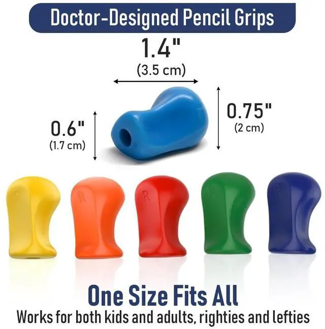 Alt view image 7 of 7 - Original Grip 2.1" Long Assorted Colors 6/Pack TPG11106