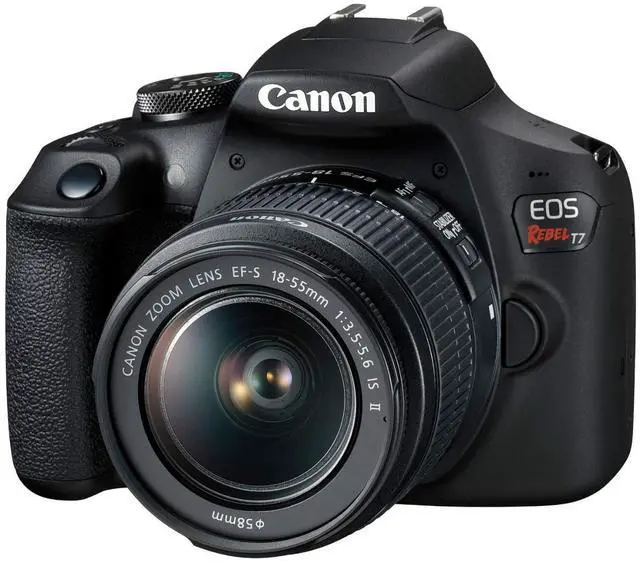 Alt view image 19 of 20 - Canon EOS Rebel T7 EF-S 18-55mm IS II Kit