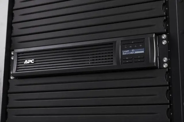 Alt view image 16 of 16 - APC 2200VA Smart UPS with SmartConnect, SMT2200RM2UC Rack Mount UPS Battery Backup, Sinewave, AVR, 120V, Line Interactive Uninterruptible Power Supply