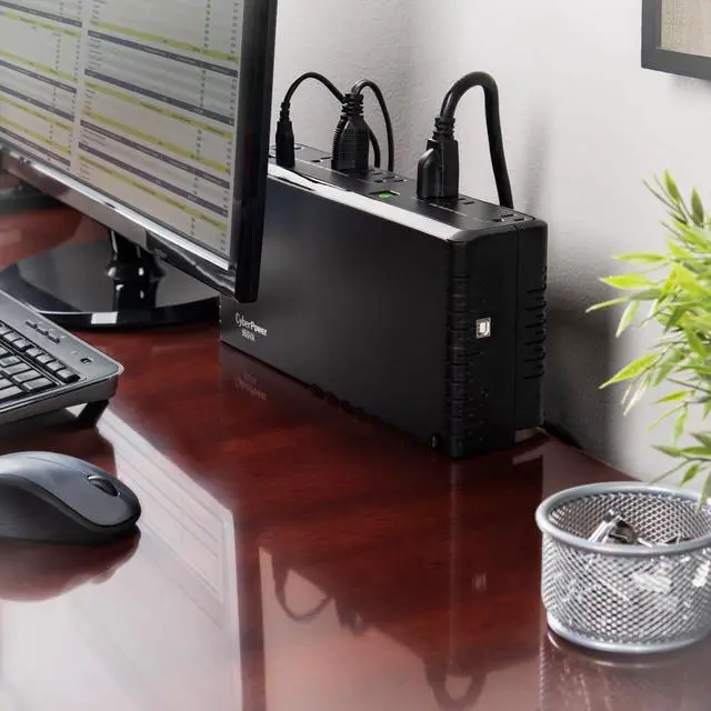 Alt view image 8 of 11 - CyberPower SL950U Standby UPS System, 950VA/510W, 8 Outlets, USB Charge Ports
