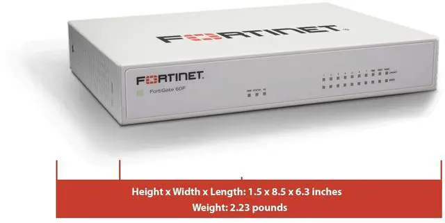 Alt view image 4 of 8 - Fortinet FG-60F-BDL-809-36