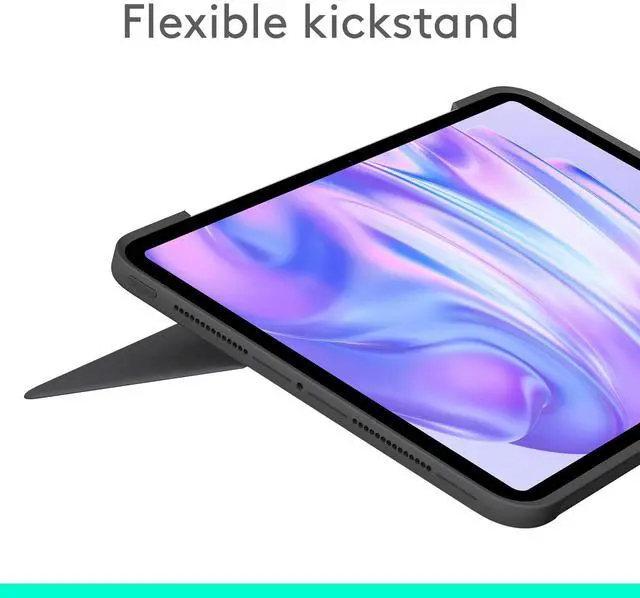 Alt view image 10 of 15 - Logitech Combo Keyboard Case for 11in iPad Pro Graphite 920012659
