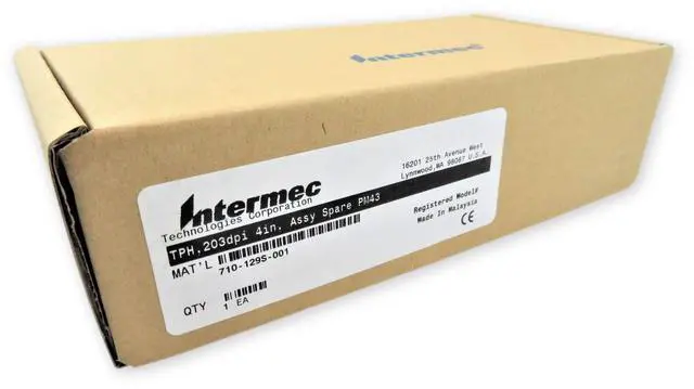 Alt view image 6 of 7 - Intermec PM43 Replacement Printhead Kit, 203 dpi