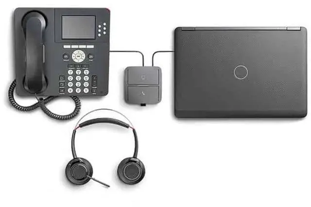Alt view image 7 of 7 - Poly MDA220 USB-A Headset Adapter 8A7E0AA
