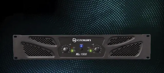 Alt view image 10 of 11 - Crown 1500 Amplifier 450W RMS 2 Channel Dark Gray NXLI15000US