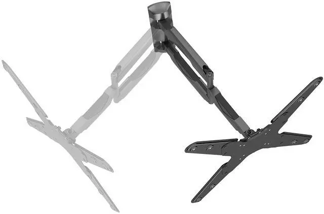 Alt view image 2 of 2 - Inland ProHT Full Motion TV Wall mount for most 23" - 65" Curved or Flat-Panel TVs 05425