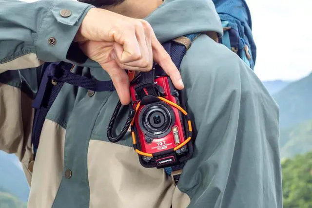 Alt view image 14 of 17 - OM System Tough TG-7 (Red): 4K Video Recording in Underwater and Rugged Adventure Camera , and Featuring with Advanced Shooting Modes and Built-in GPS.