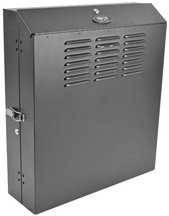 Alt view image 20 of 20 - Tripp Lite 6U Vertical Wall-Mount Rack Enclosure Cabinet, Low-Profile, Switch Depth, 20" Deep (SRWF6U)