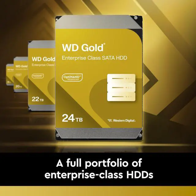 Alt view image 4 of 8 - WD Gold 10 TB Hard Drive - 3.5" Internal - SATA (SATA/600) - 7200rpm WD103KRYZ