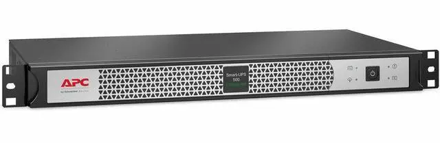 Alt view image 2 of 14 - APC by Schneider Electric Smart-UPS 500VA Rack/Tower UPS SCL500RMI1UC
