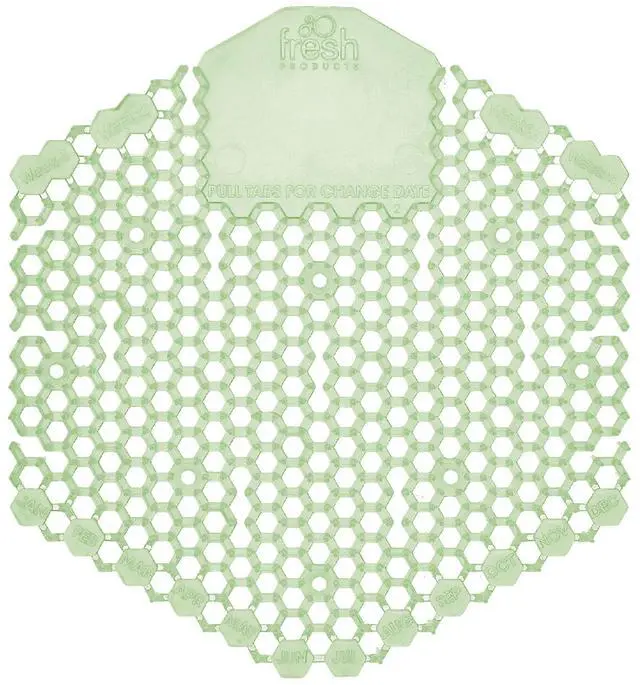 Alt view image 3 of 10 - Fresh Products 3WDS-F-05 Eco Fresh Wave Urinal Screen, Herbal Mint