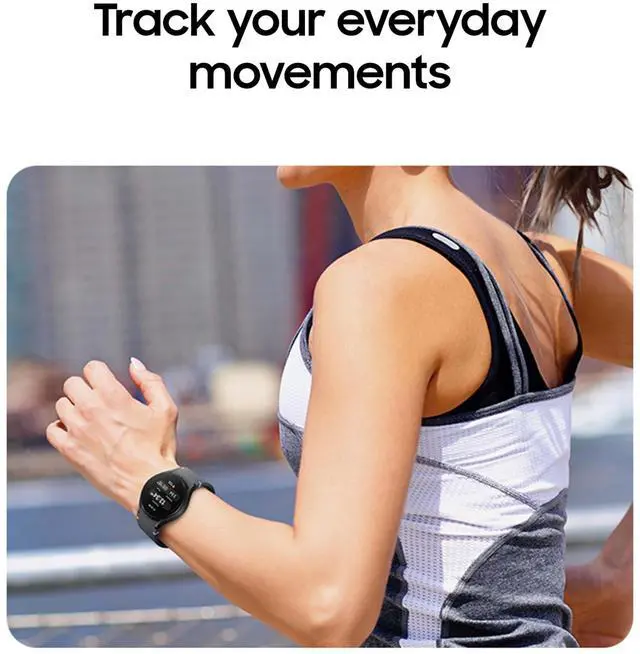 Alt view image 7 of 7 - Samsung Galaxy Watch FE, 40mm, Black, Bluetooth - SM-R861