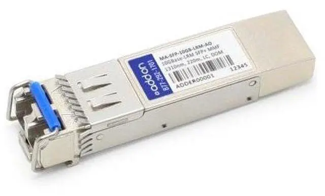 Alt view image 7 of 8 - AddOn Cisco Meraki MA-SFP-10GB-LRM Compatible TAA Compliant 10GBase-LRM SFP+ Transceiver (MMF, 1310nm, 220m, LC, DOM)