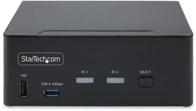 Alt view image 4 of 7 - StarTech 2-Port Dual-Monitor DisplayPort KVM Switch P2CDD143-KVM-SWITCH