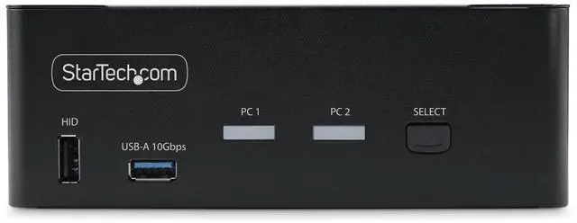 Alt view image 7 of 7 - StarTech 2-Port Dual-Monitor DisplayPort KVM Switch P2CDD143-KVM-SWITCH