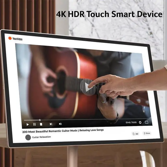 Alt view image 5 of 8 - Acer AOpen 32S1UPRO 4K UHD LED Monitor - 16:9 - Gold 31.5" Viewable - Vertical Alignment (VA) - LED Backlight - 3840 x 2160 - 16.7 Million Colors - 350 Nit - 21 ms - Speakers - HDMI