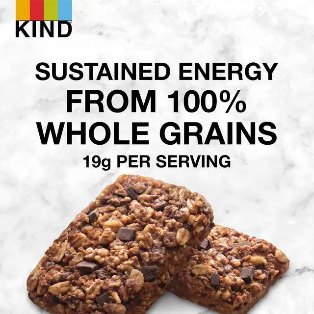 Alt view image 10 of 11 - KIND Gluten-Free Dark Chocolate Cocoa Protein Breakfast Bar 0.88 oz. 6 Bars/Box (41936) PHW41936