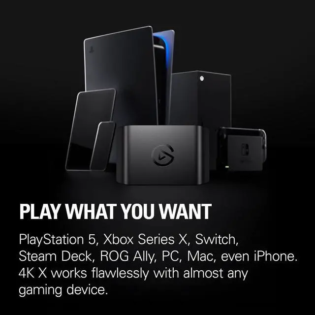 Alt view image 10 of 10 - Elgato 4K X External game  Capture Card