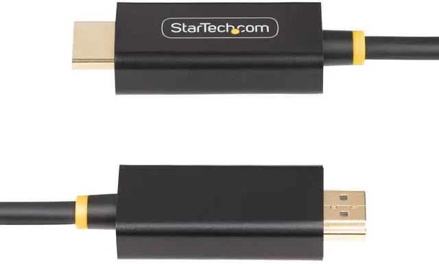 Alt view image 2 of 7 - StarTech 10ft (3m) DisplayPort to HDMI 2.0b Adapter Cable, 4K 60Hz with HDR
