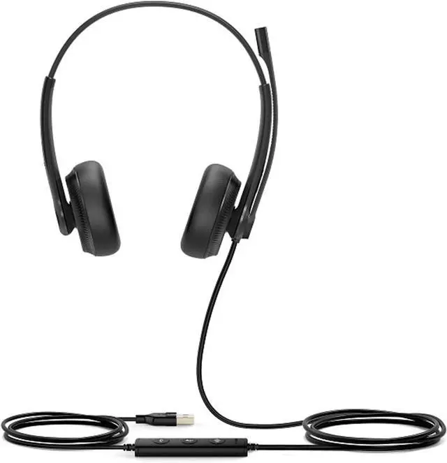 Alt view image 17 of 20 - Yealink USB Wired Headset - Stereo - USB - Wired - 32 Ohm - 20 Hz - 20 kHz