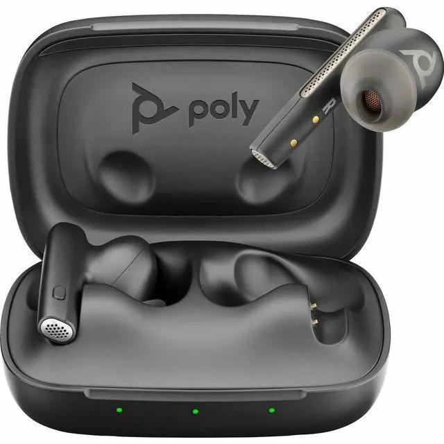 Alt view image 3 of 3 - Poly Charging Case Poly Earbud Black