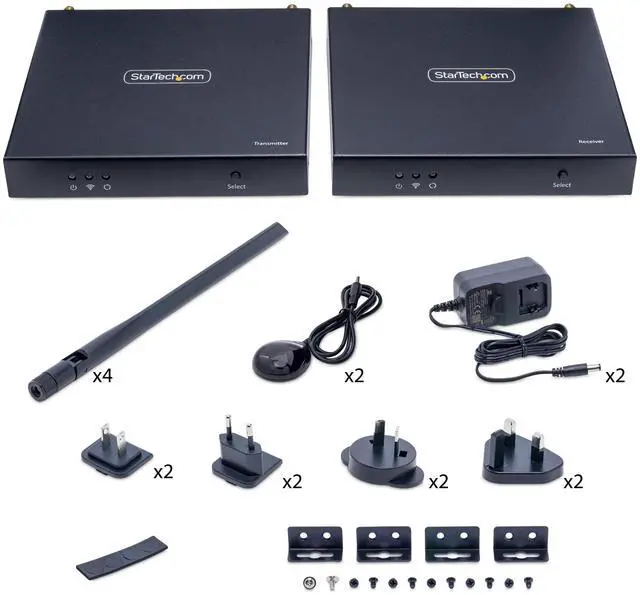 Alt view image 5 of 7 - StarTech Wireless HDMI Extender 4K 60Hz Transmitter and Receiver Kit ST121WHDS2