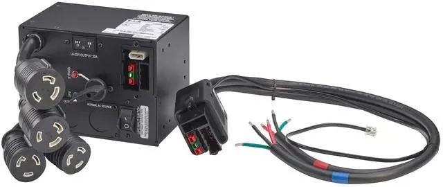 Alt view image 12 of 15 - Eaton Tripp Lite Series 5000VA & 6000VA UPS Battery Backup, 208V, 120V Stepdown Transformer & Maintenance Bypass Switch Accessory Options, AVR, Network Card, Extended Run (SU5-6KVA Series)