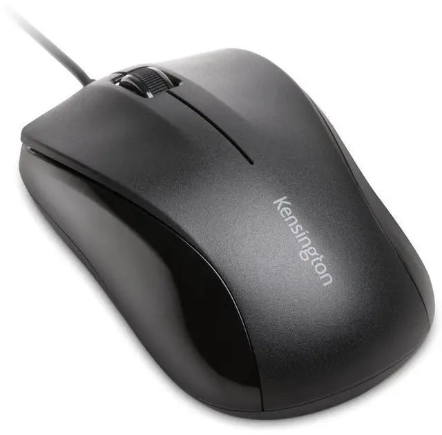 Alt view image 7 of 11 - Kensington K74531WW Black 3 Buttons USB Wired Optical Mouse