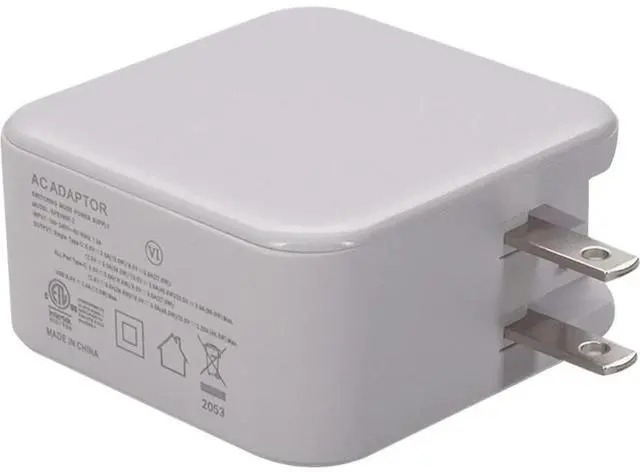 Alt view image 4 of 8 - AddOn Wall Plug to USB 3.1 Type C or NEMA 1-15P, White USAC2USB60WW
