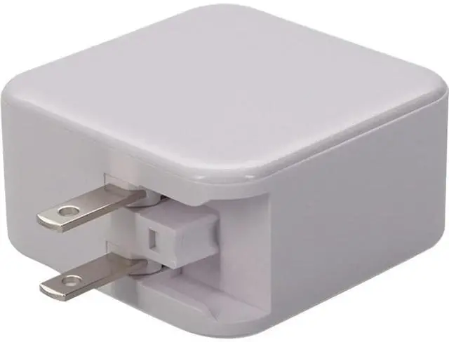 Alt view image 6 of 8 - AddOn Wall Plug to USB 3.1 Type C or NEMA 1-15P, White USAC2USB60WW