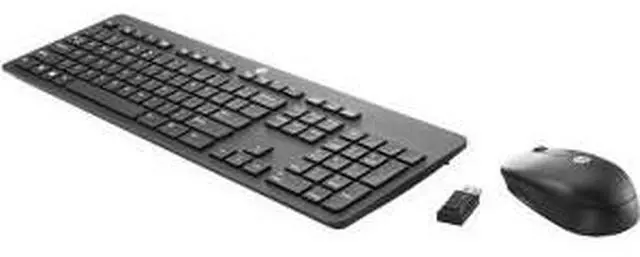 Alt view image 11 of 11 - HP INC. - NSB OPTIONS T6L04AA#ABA SLIM WRLS KB AND MOUSE