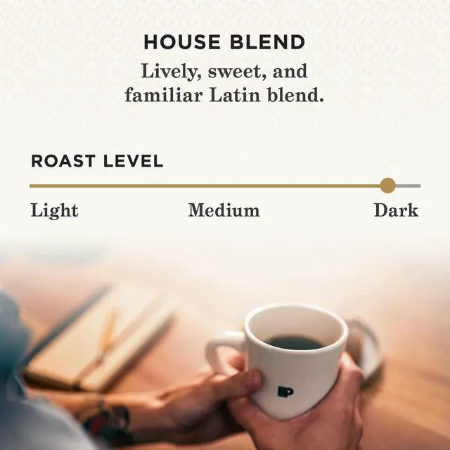 Alt view image 6 of 7 - House Blend Ground Coffee 12 oz Bag PCE835261