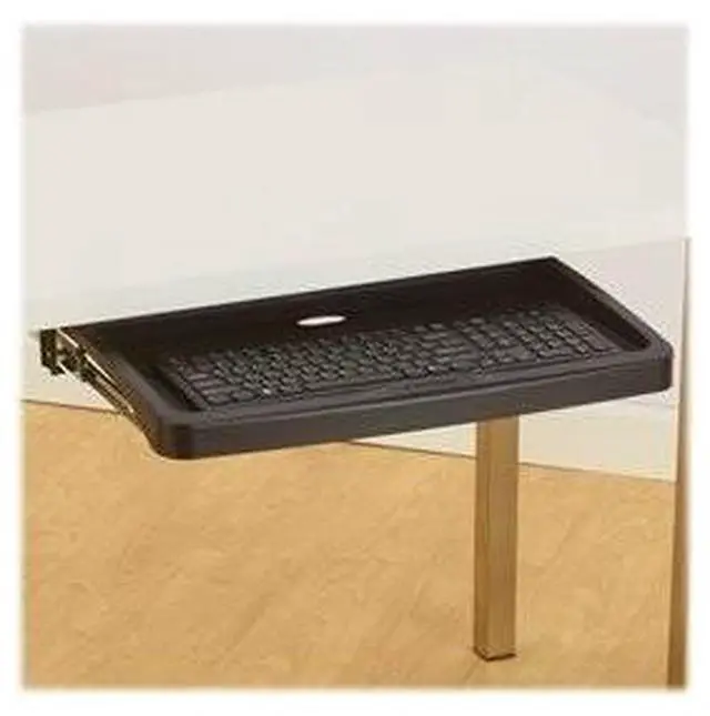 Alt view image 9 of 11 - Kensington K60009US Standard Adjustable Underdesk Keyboard Drawer