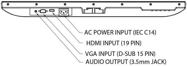 Alt view image 8 of 11 - Planar PLN2700 27" Class Full HD LED Monitor - 16:9 - 27" Viewable - In-plane Switching (IPS) Technology - LED Backlight - 1920 x 1080 - 16.7 Million Colors - 300 Nit - 5 ms - HDMI - VGA