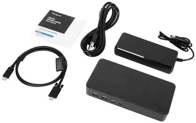 Alt view image 8 of 9 - Targus USB4 Triple Video Docking Station with 100W Power DOCK460USZ