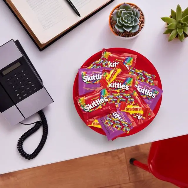 Alt view image 9 of 13 - Skittles Starburst and Life Savers Bulk Party Pack Assorted Flavors 45.85 oz. (459752)
