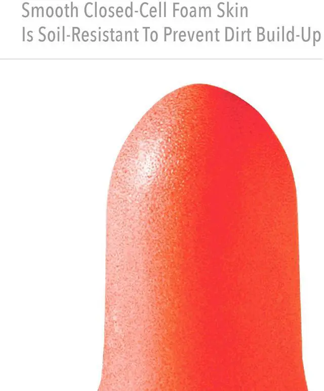 Alt view image 12 of 13 - Max® Disposable Earplugs, Foam, Coral, Corded